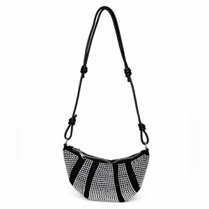 Elegant Black and White Women's Bag
